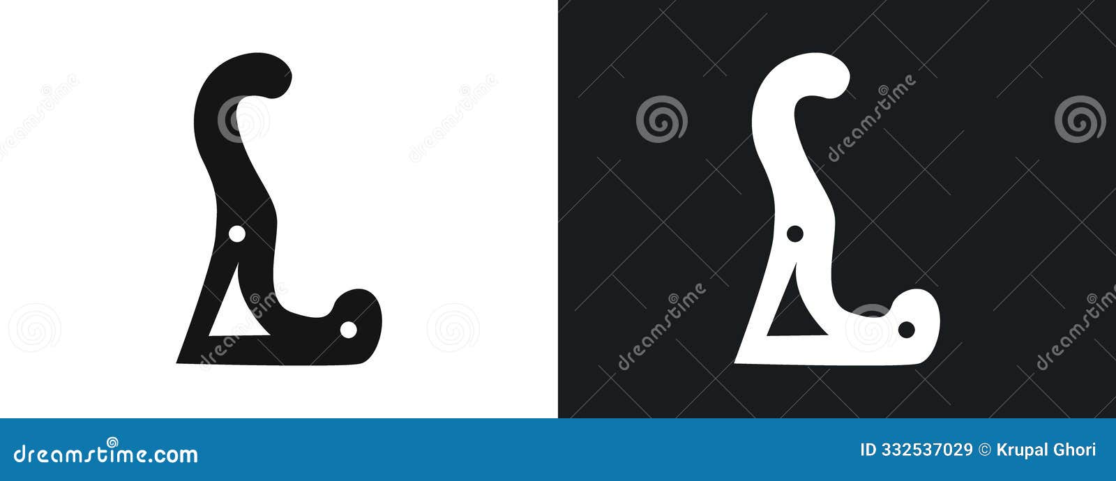 rack for violin icon linear graphics set  in black