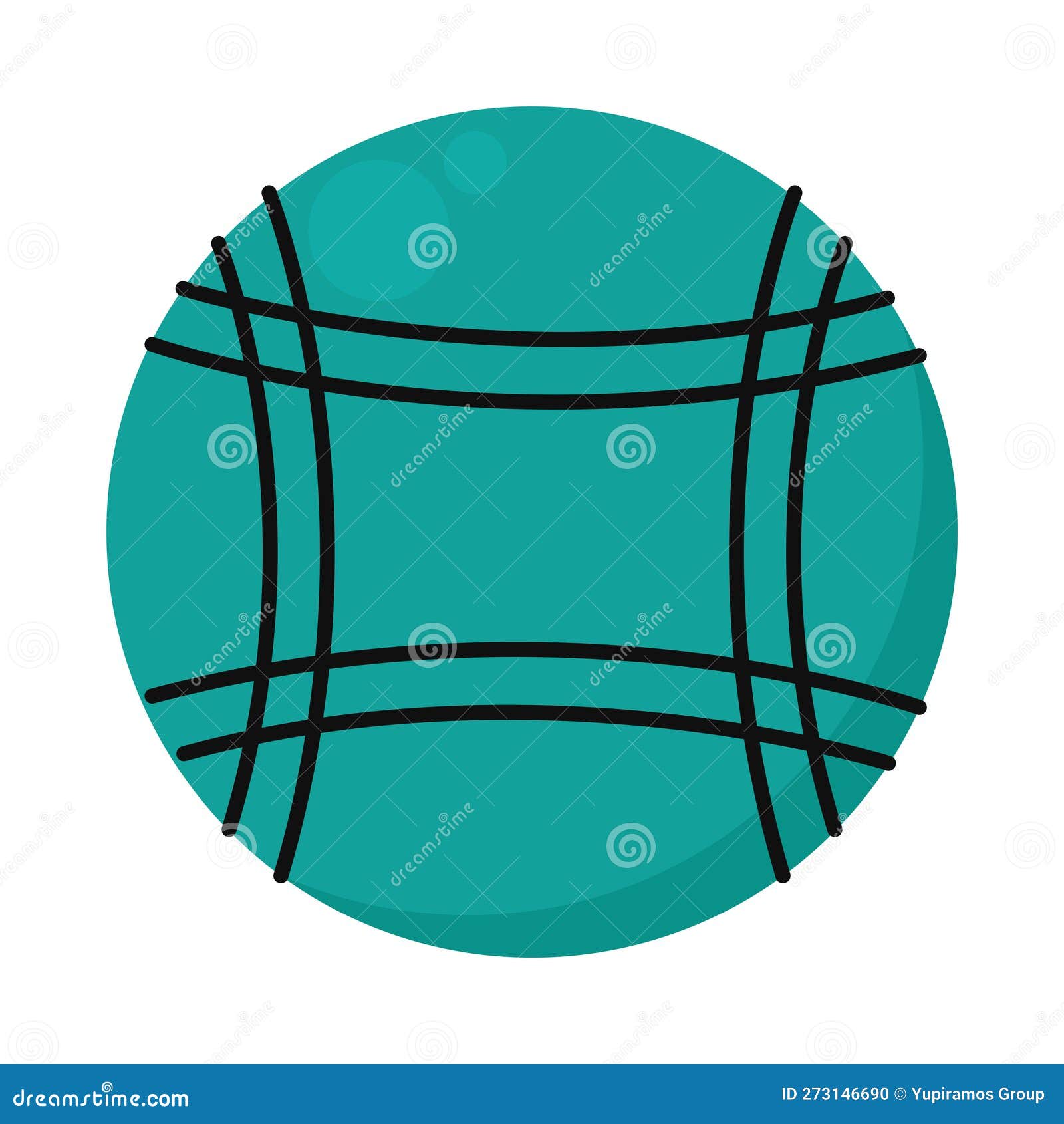 Racketball sport ball stock vector. Illustration of league 273146690