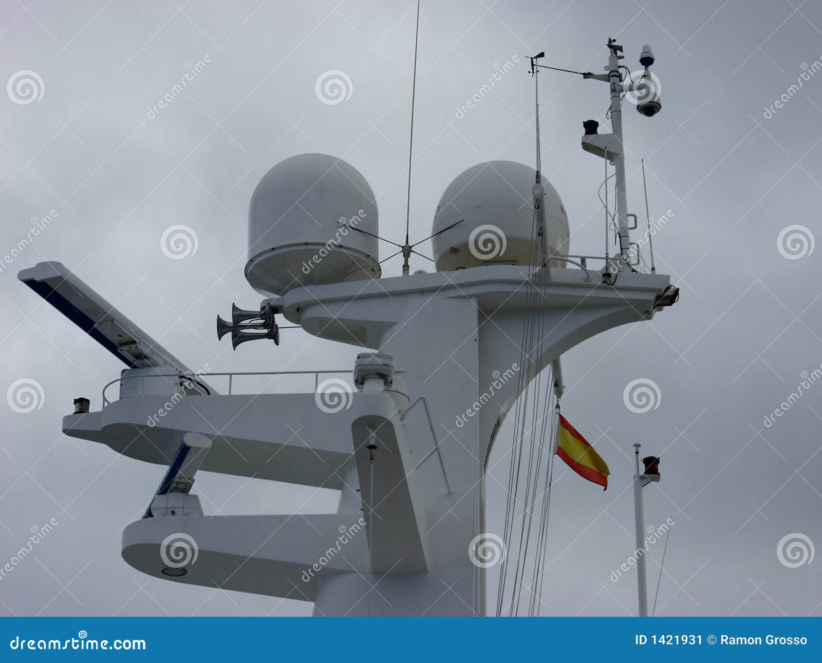 Radar stock image. Image of power, marine, technology 1421931