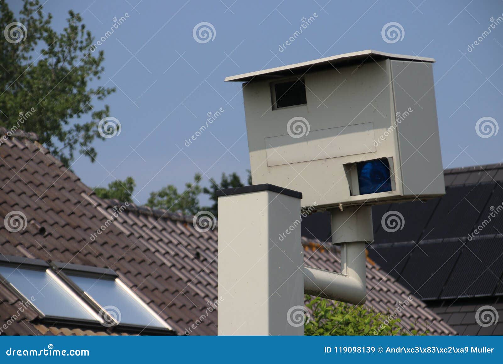 radar speed camera which will make phote when speed is too high in the netherlands.