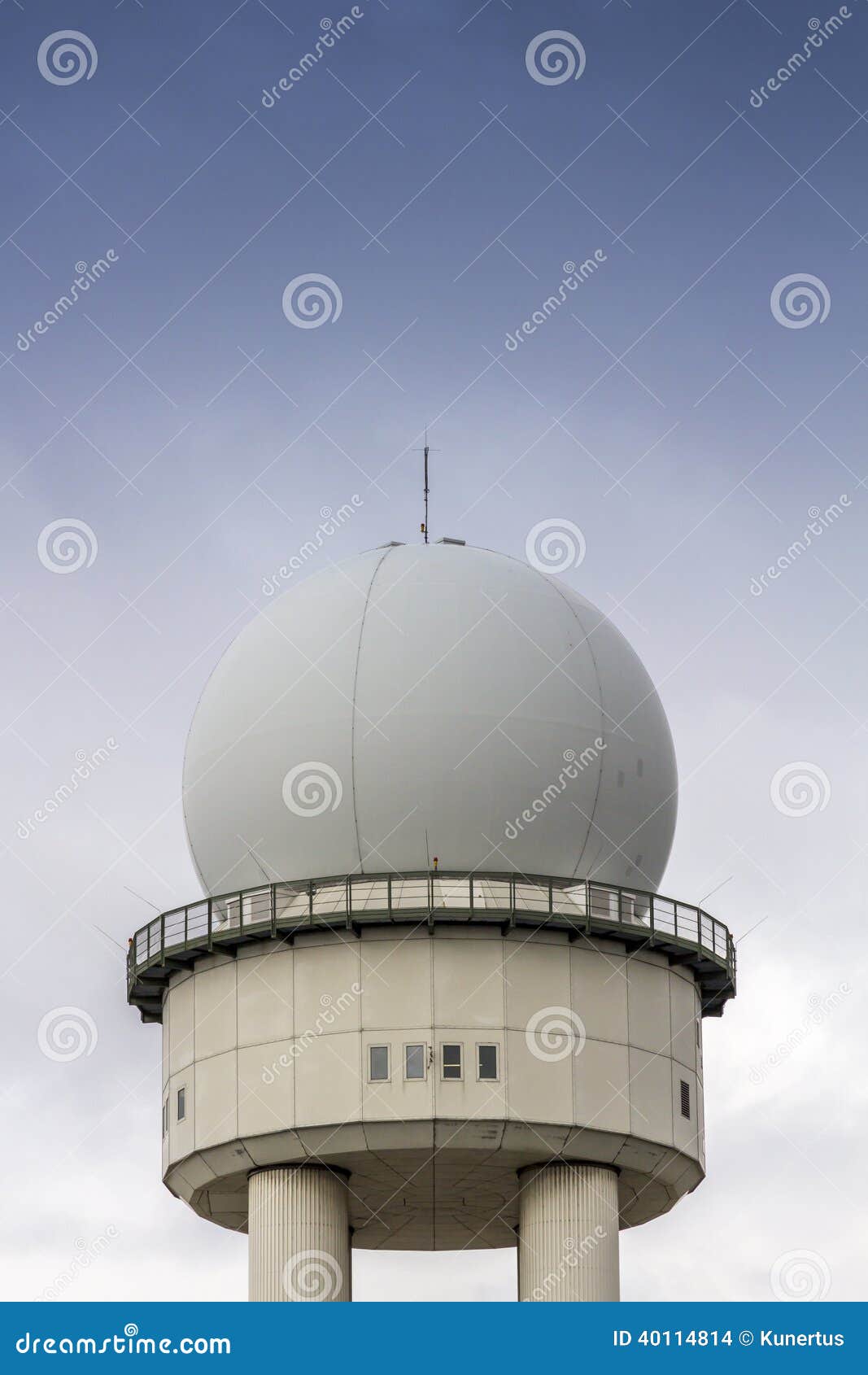 Radar Tower stock photo. Image of secret, information 40114814
