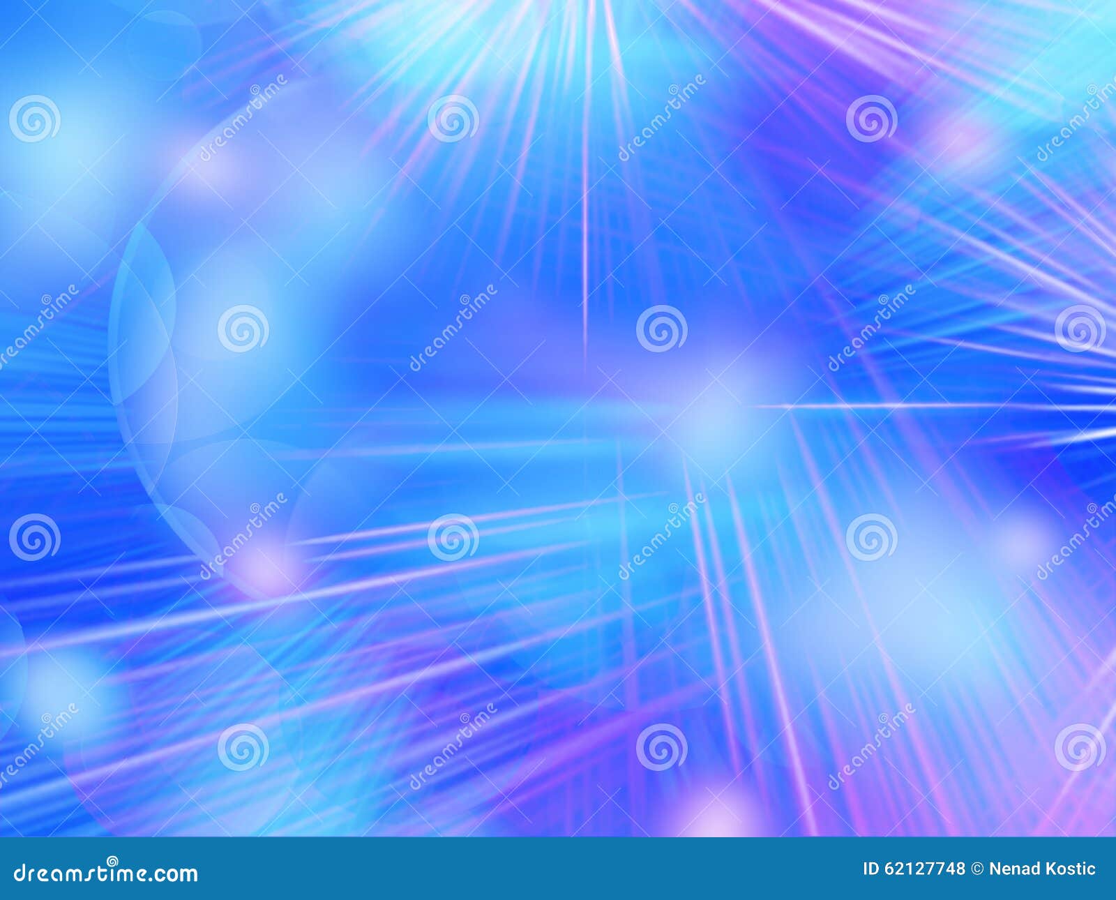 Radial Abstract Blue Background Stock Illustration Illustration of