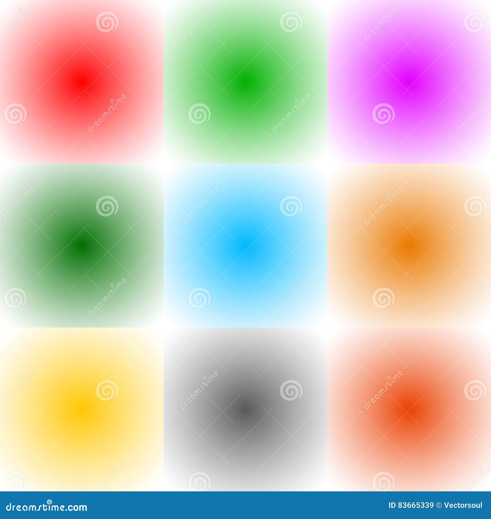 9 radial gradient monochrome square format backgrounds backdro