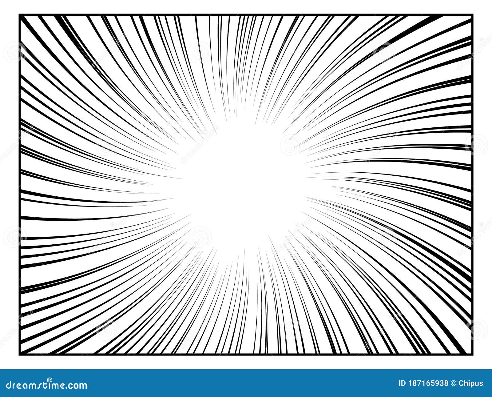 How I draw manga speed lines 