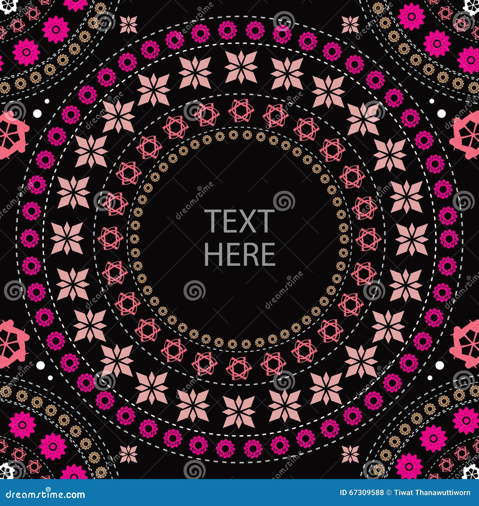 Radial pattern flower 1 stock vector. Illustration of radial 67309588