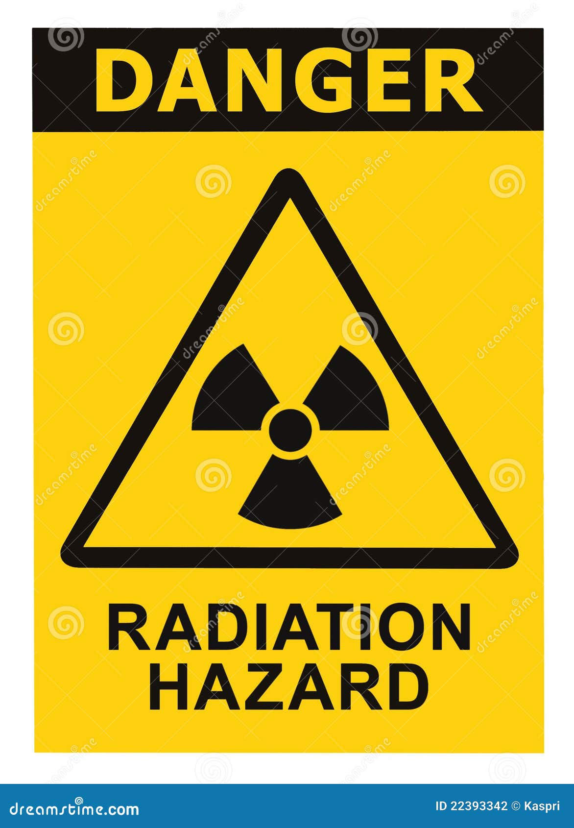 radiation hazard  sign radhaz alert icon