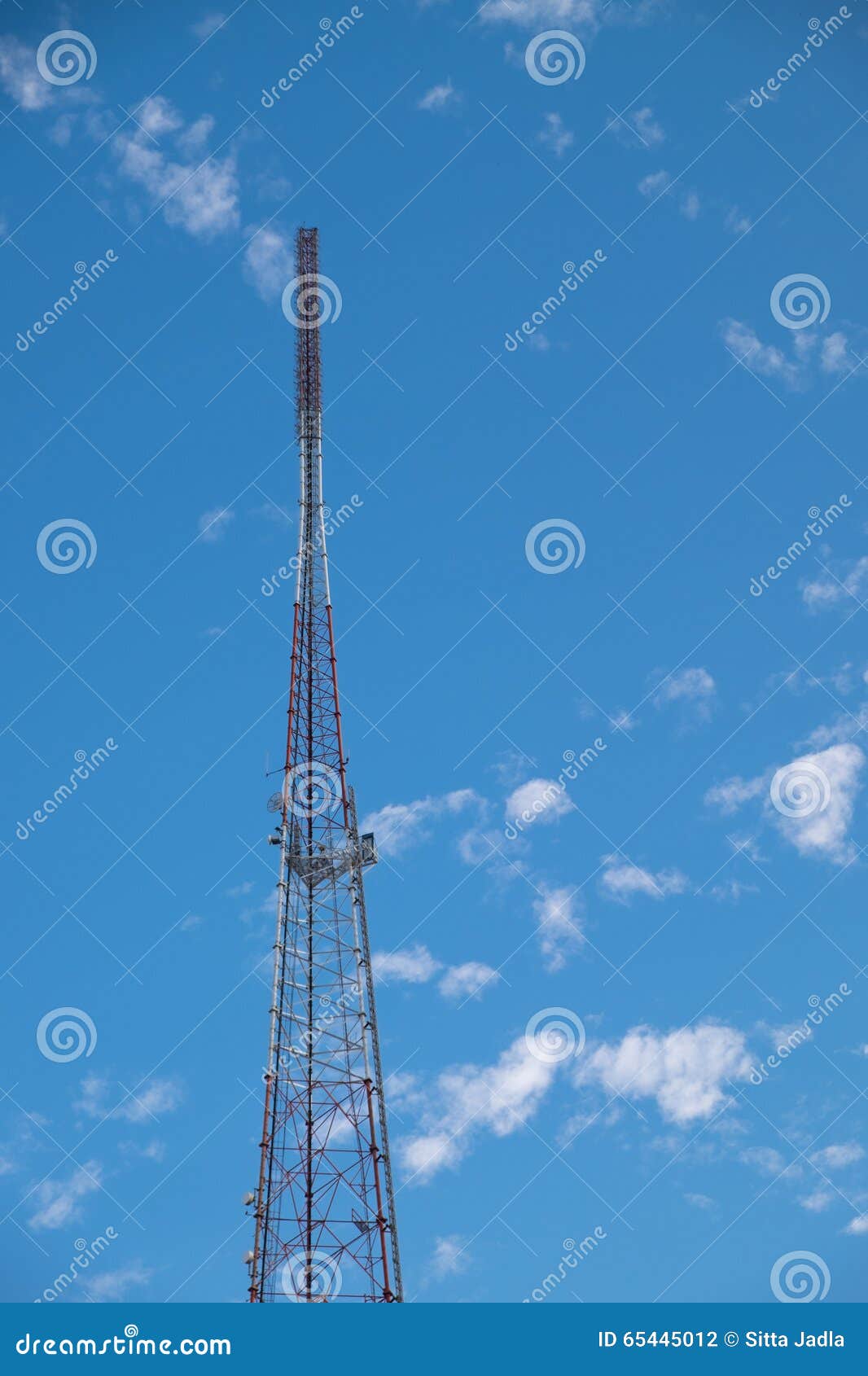Radio antenna stock photo. Image of 65445012