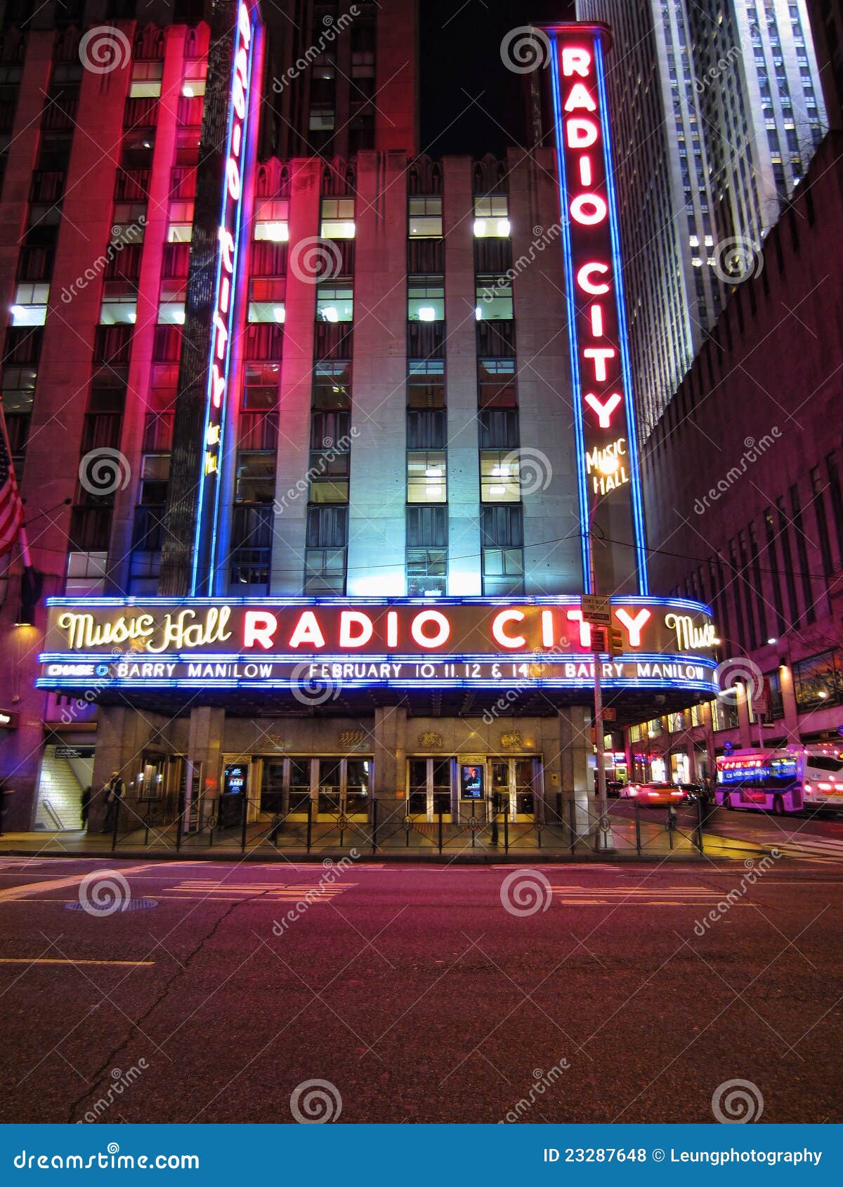 Radio City Music Hall editorial stock photo. Image of travel - 23287648