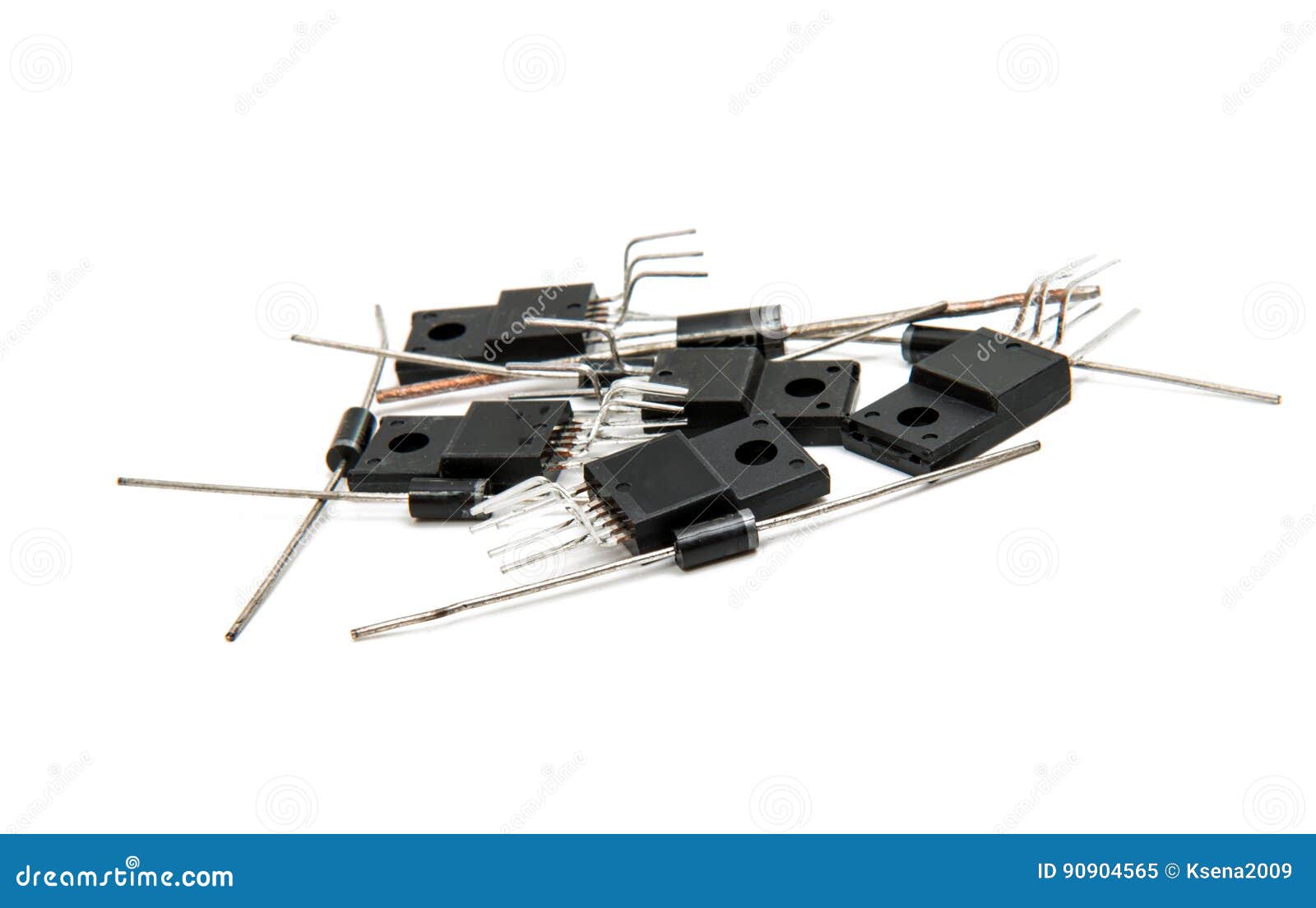 Radio parts isolated stock image. Image of closeup, resistance 90904565