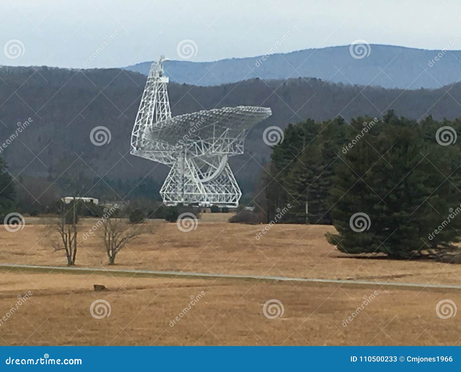 Radio Telescope stock image. Image of virginia, west 110500233