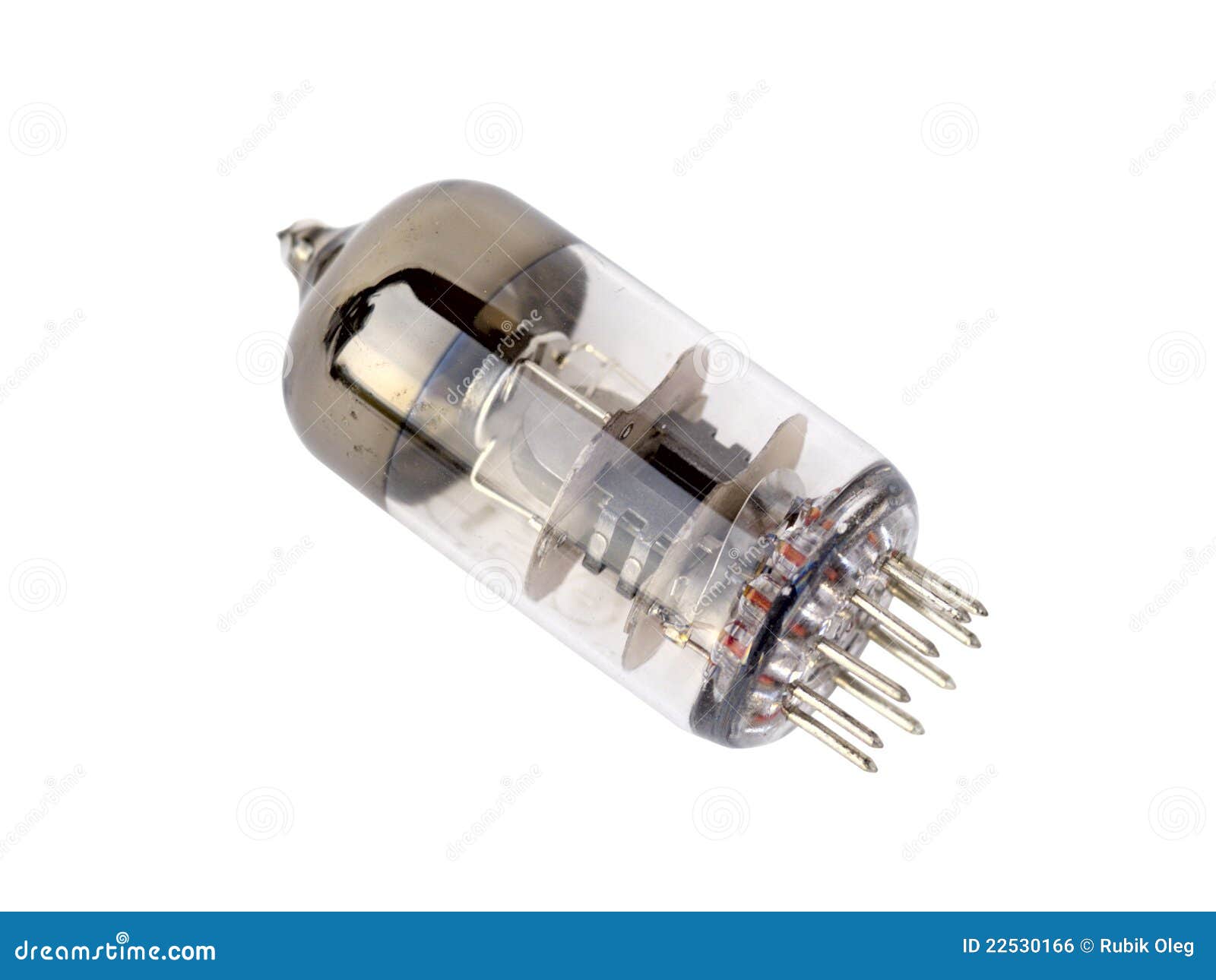 Radio tube the isolated stock photo. Image of waves, management 22530166