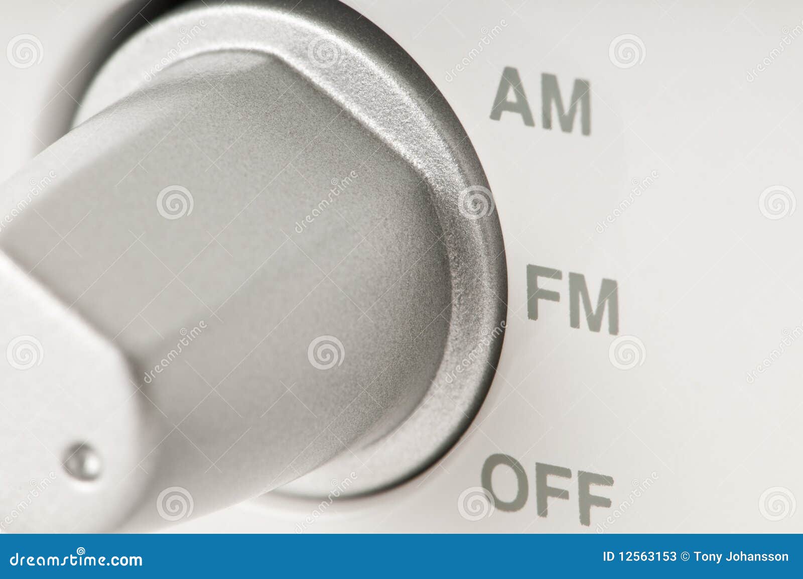 Radio Tuner stock image. Image of radio, station, frequency 12563153