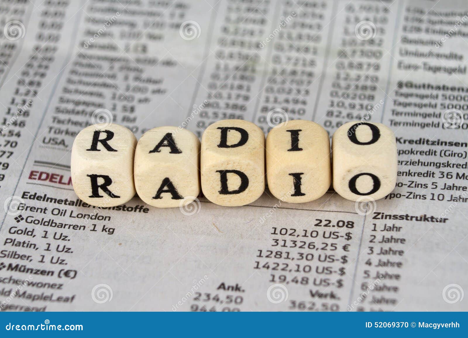 Radio stock photo. Image of music, adverteisemententertainment 52069370