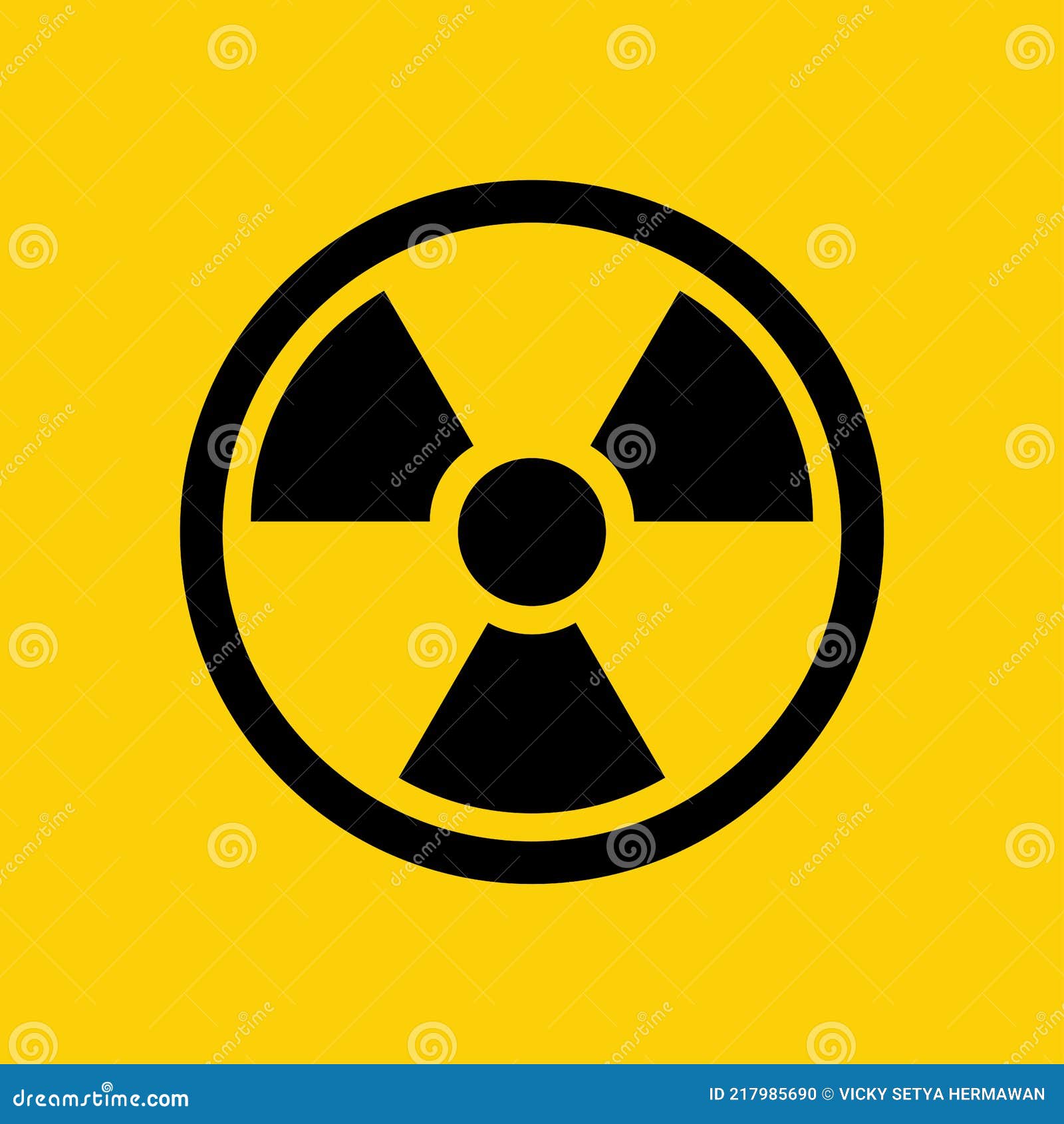 radioactive icon. radioactive warning 