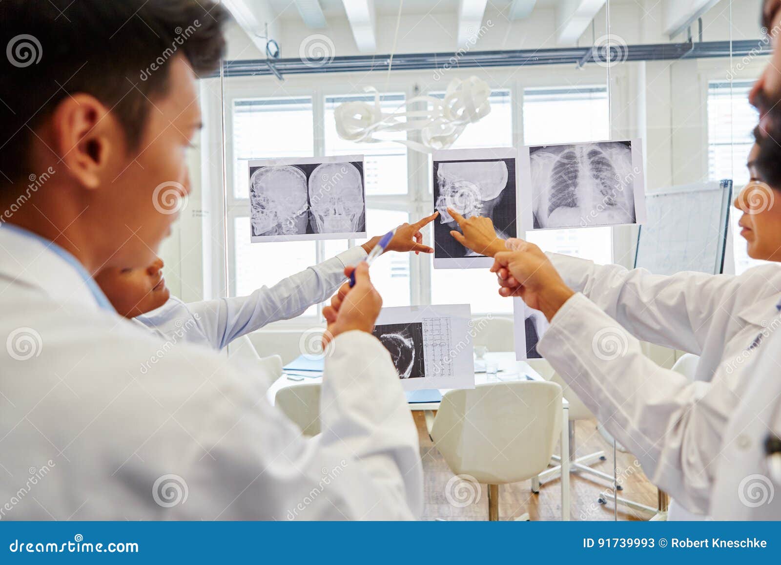 Radiologists Discussing Xray Images Stock Image Image of oral, dentistry 91739993