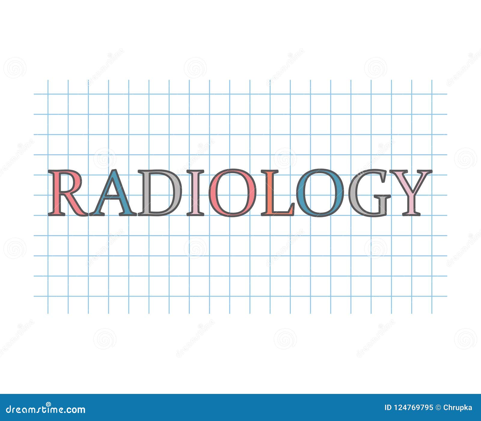 Radiology Concept Vector Illustration Stock Illustration