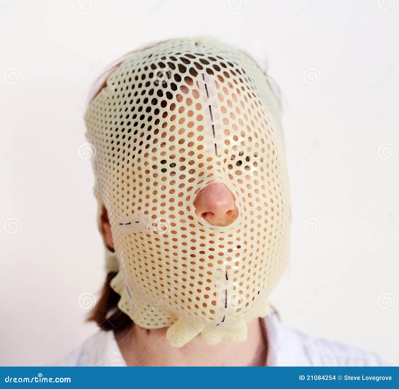 Radiotherapy Mask stock photo. Image of thermoplastic 21084254