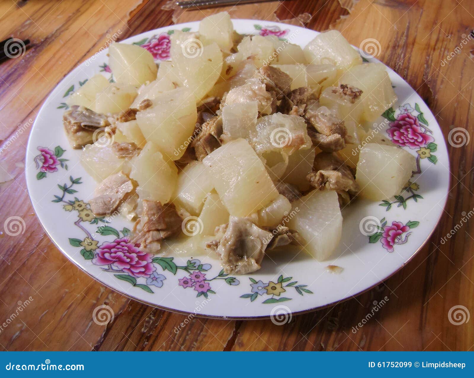 Asian Chinese Radish dish stock image. Image of hunger 61752099