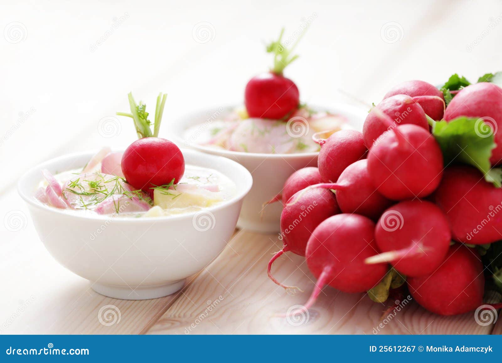 Radish soup stock image. Image of vegetarian, eating 25612267