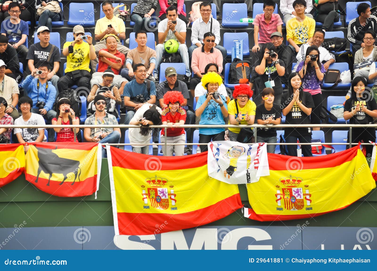 Rafael Nadal Fans editorial photo. Image of court, rafael - 29641881