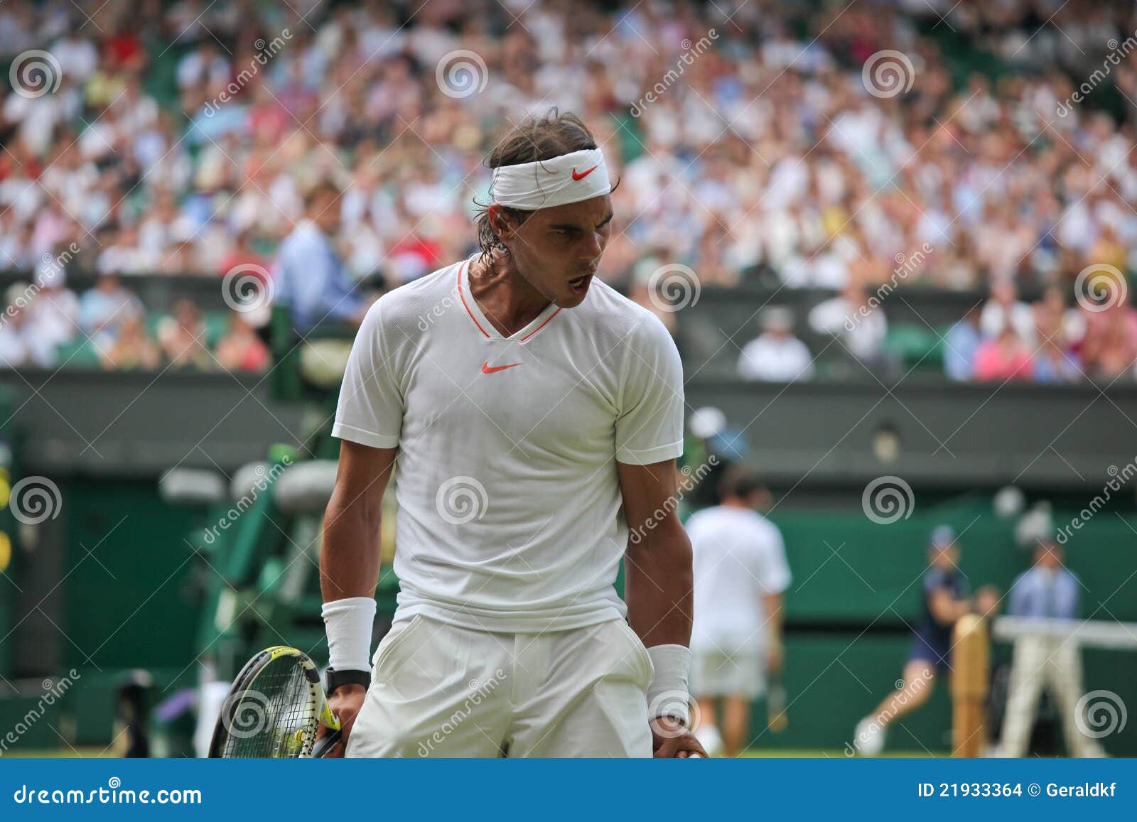 Rafeal Nadal Wimbledon 2010 Editorial Stock Image Image of outdoors