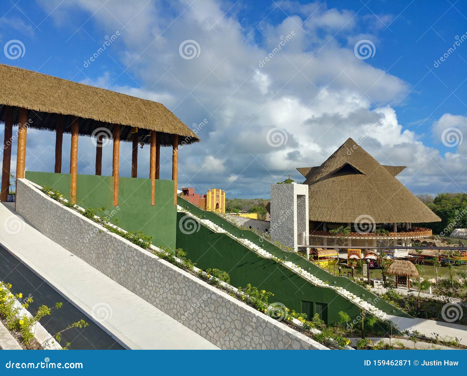 Rafting Xcaret Xavage foto editorial. Imagen de coleta 159462871