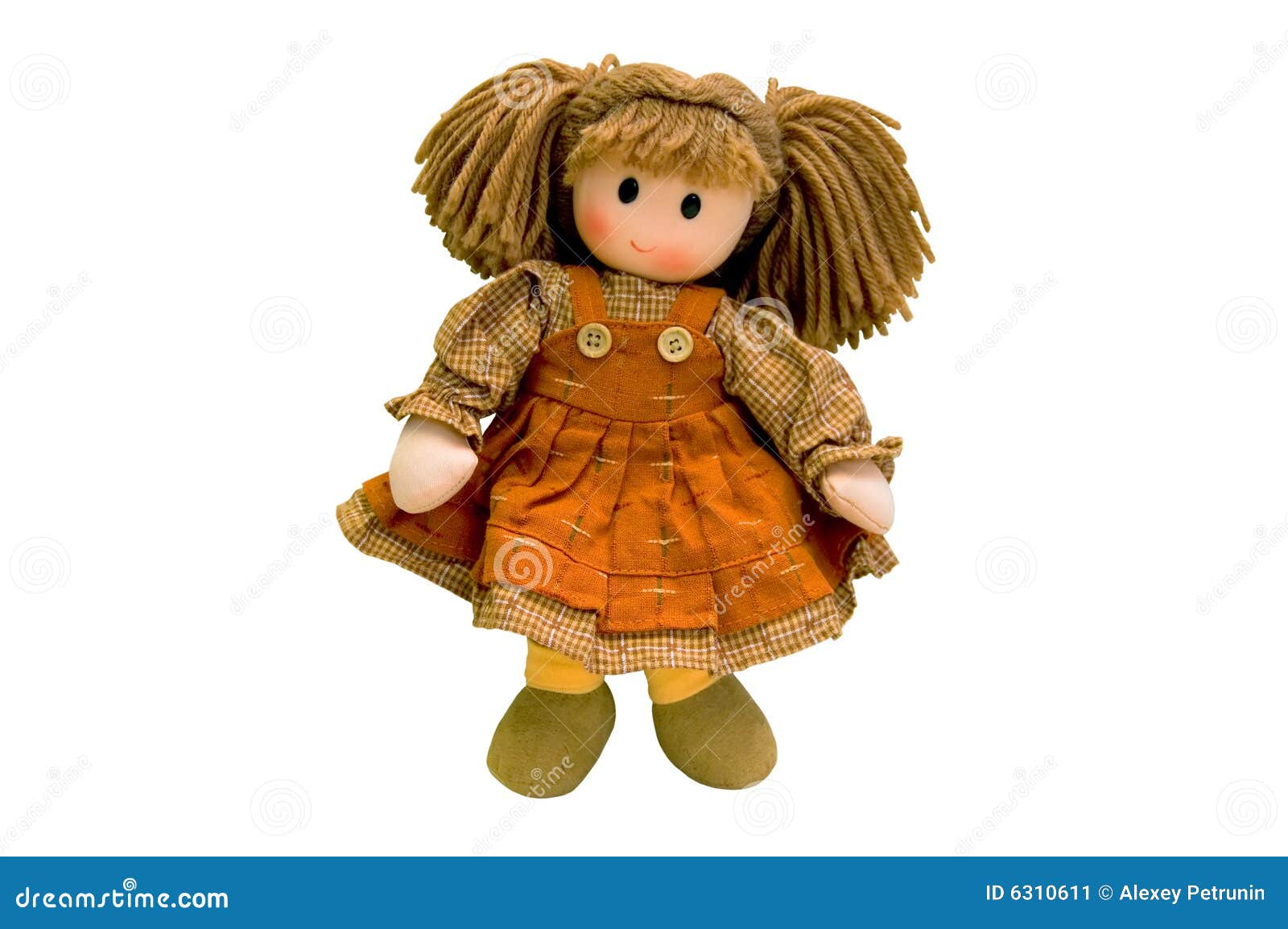 Rag Doll, Fabric Doll stock image. Image of child, doll 6310611