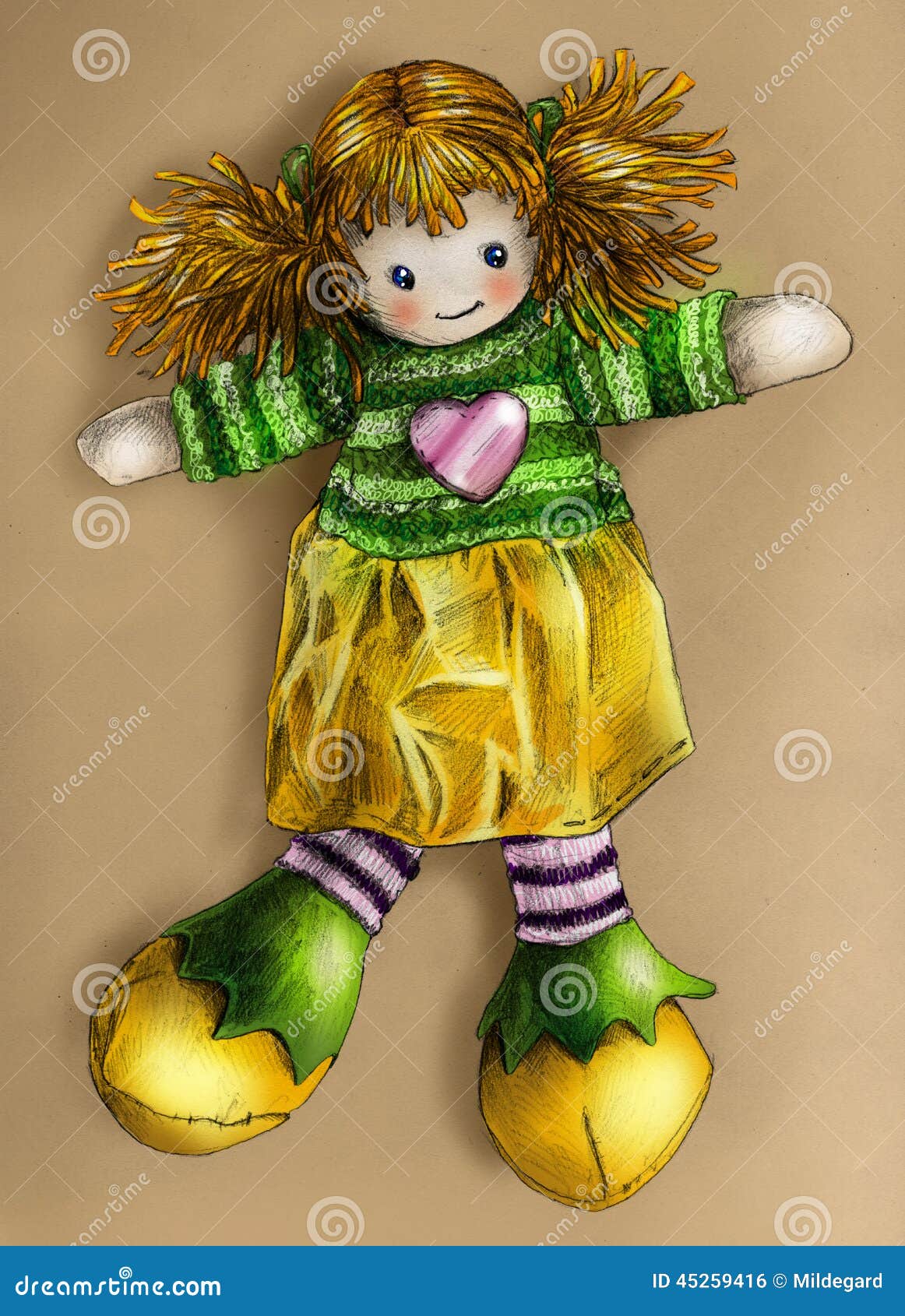 Doll Drawing: Over 53,818 Royalty-Free Licensable Stock Illustrations &  Drawings | Shutterstock