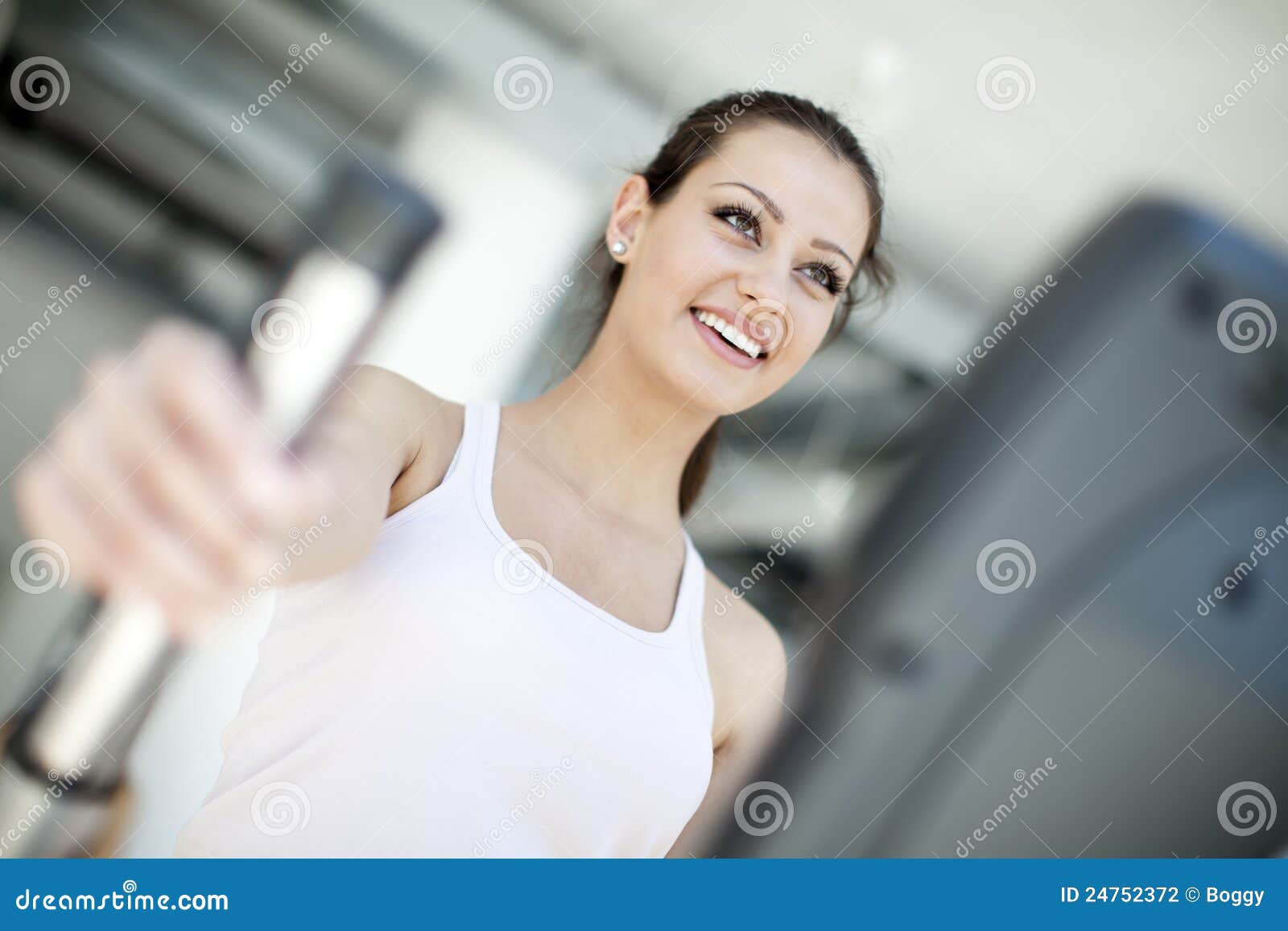 Ragazza in ginnastica