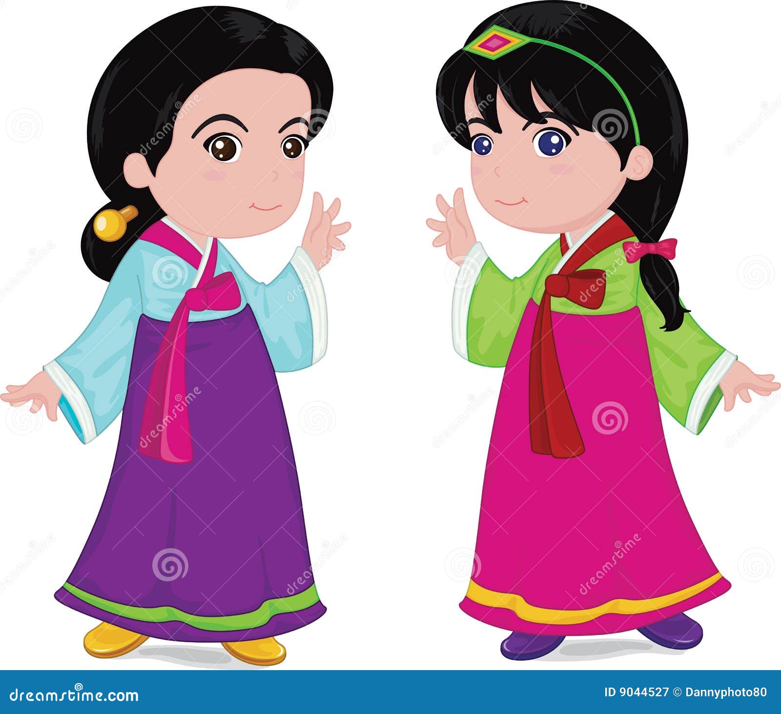 korean girl clipart - photo #33