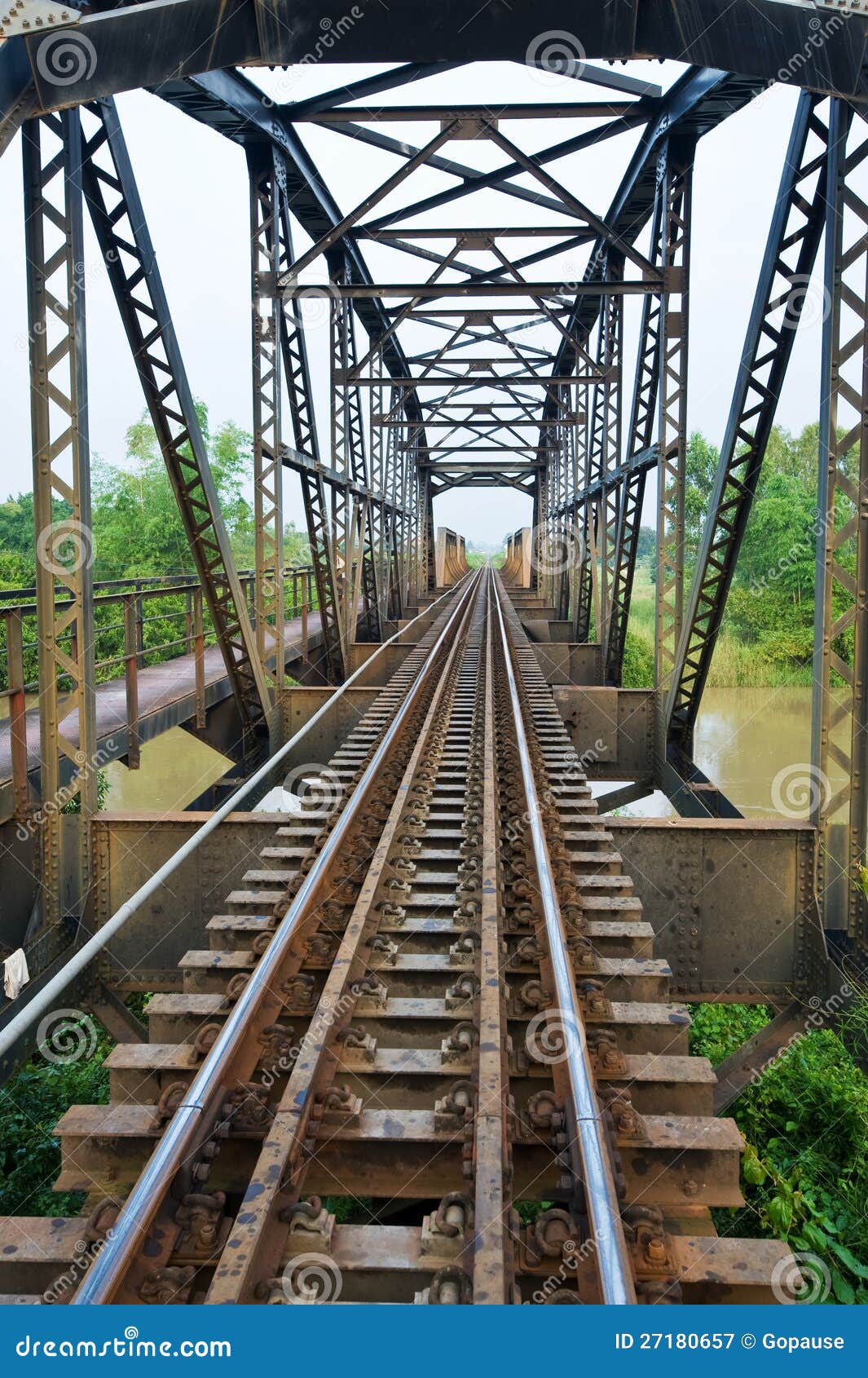 Rail road bridge stock image. Image of fantastic, asian 27180657