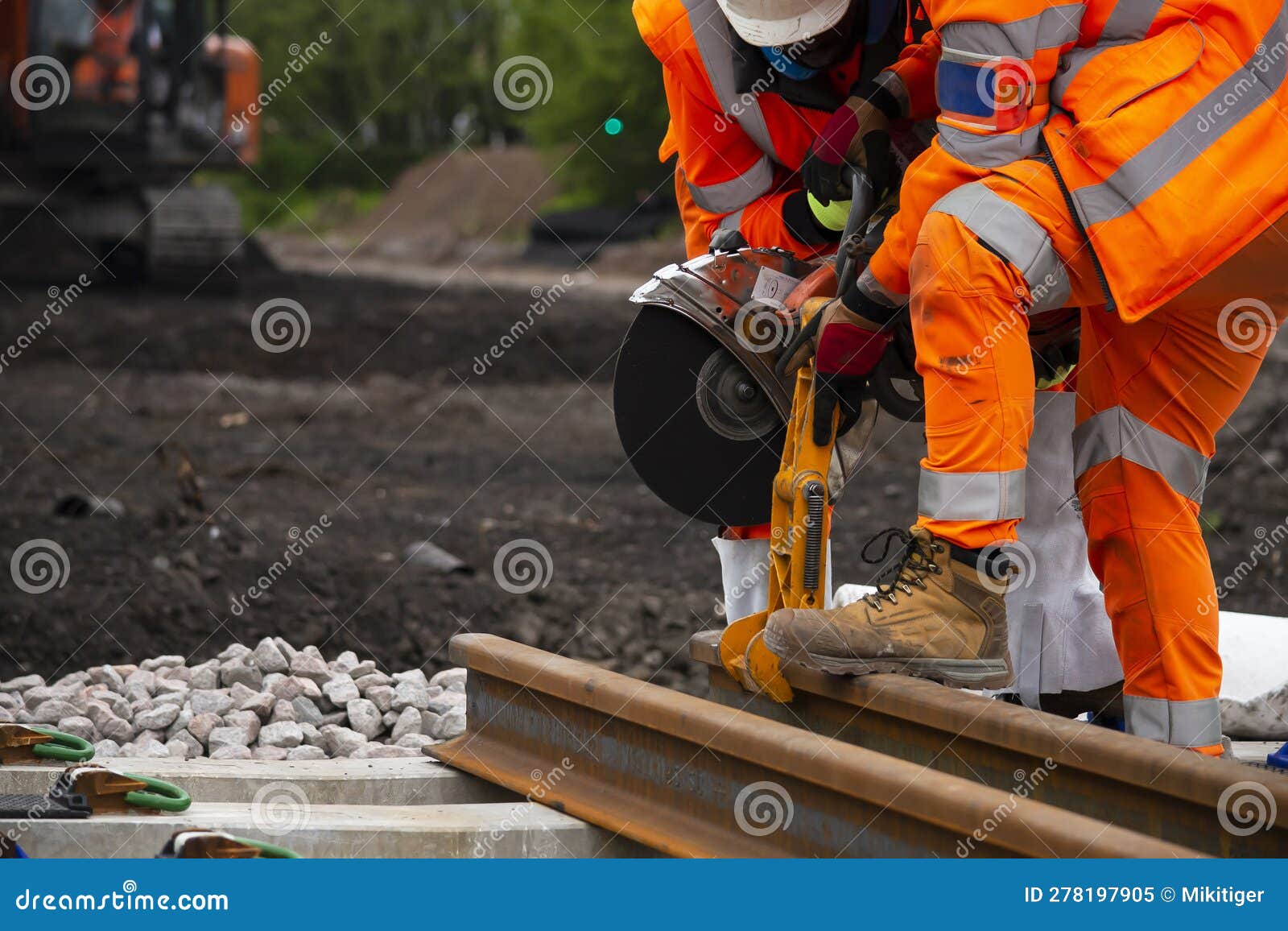 Rail Track Construction, Railway Stock Image Image of sports