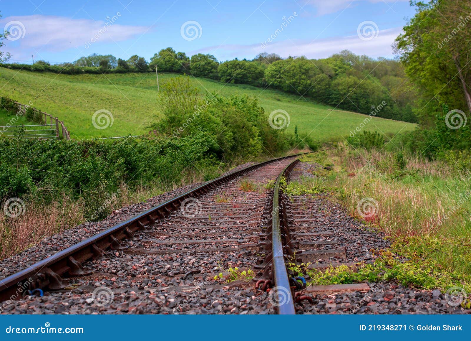Rail the Tracks of the UK Railways Stock Image Image of change