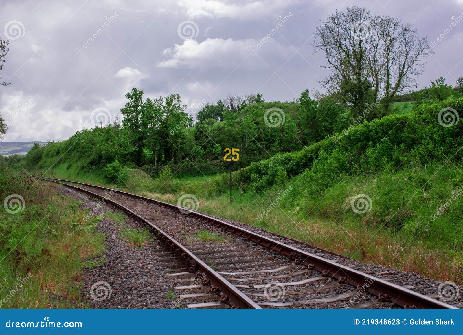 Rail the Tracks of the UK Railways Stock Image Image of confusion