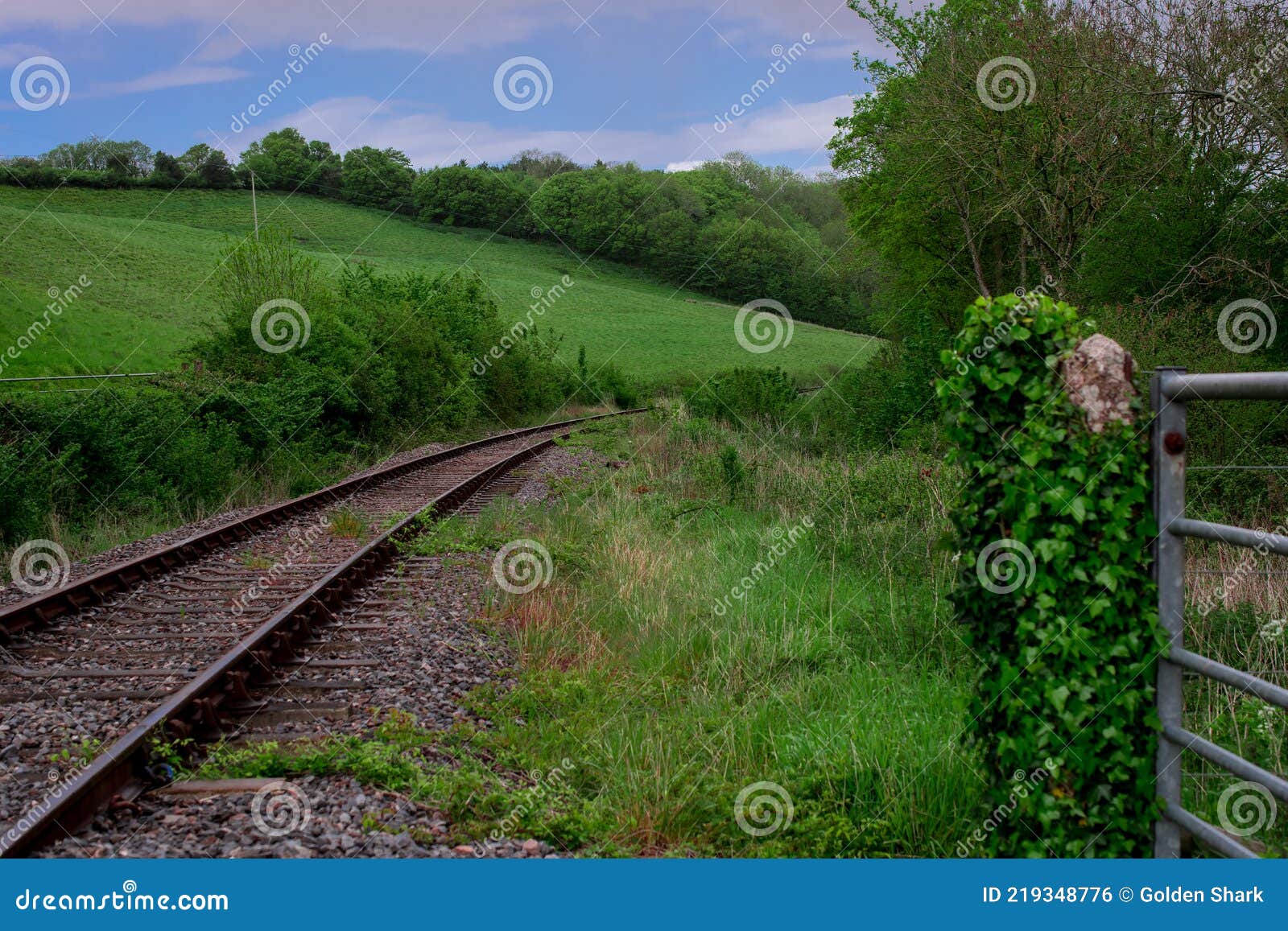 Rail the Tracks of the UK Railways Stock Photo Image of platforms