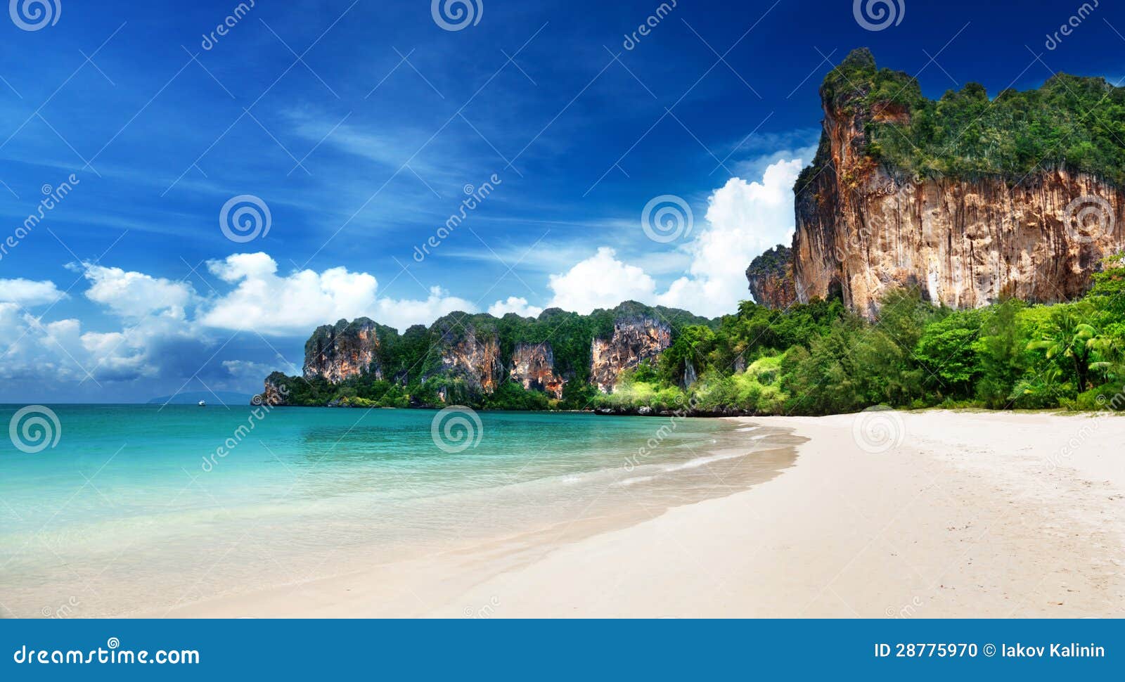 railay beach in krabi thailand
