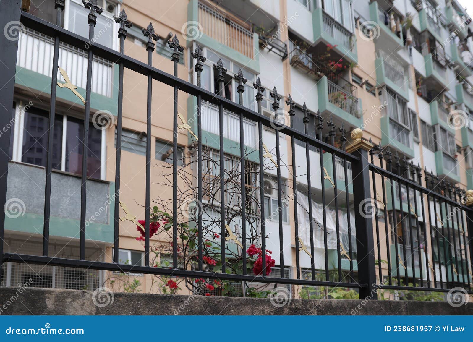 The Railing , Outside the Apartment, Hong Kong 10 Jan 2022 Editorial