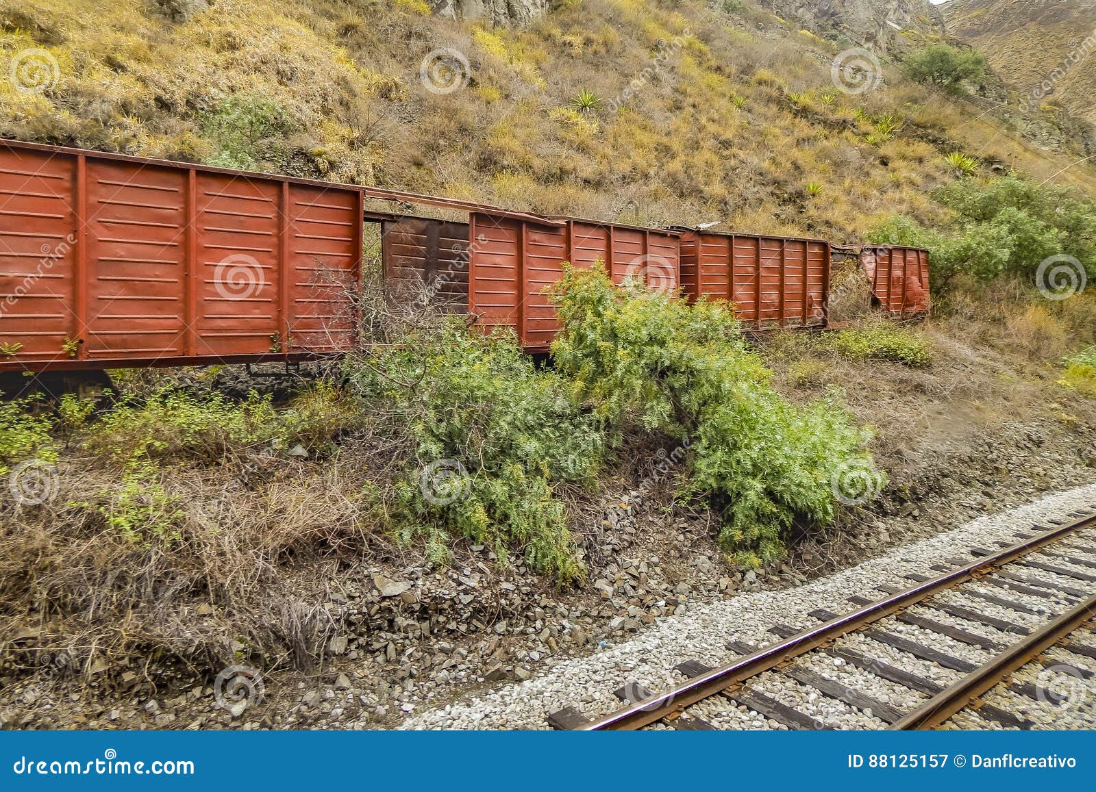 railroad at nariz del diablo trip alausi ecuador