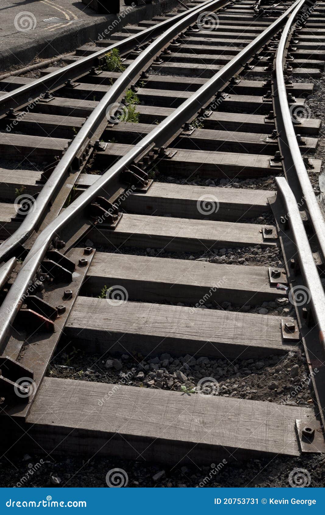 Railroad Track Curve stock image. Image of railway, train 20753731