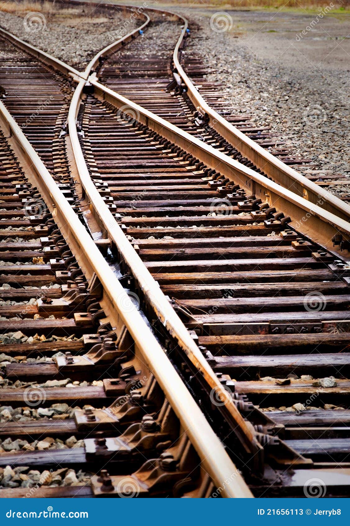 railroad track switch
