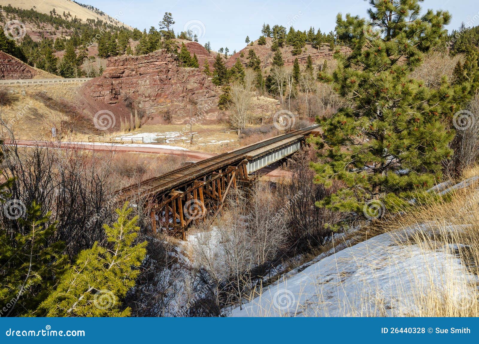 Railroad Tracks, Roads, and Scenery Stock Photo Image of roads