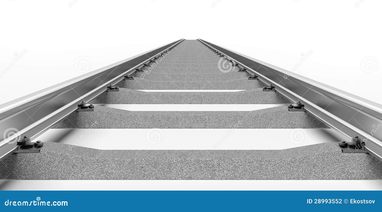 rails with concrete sleepers vector illustration 490685 Vector Art