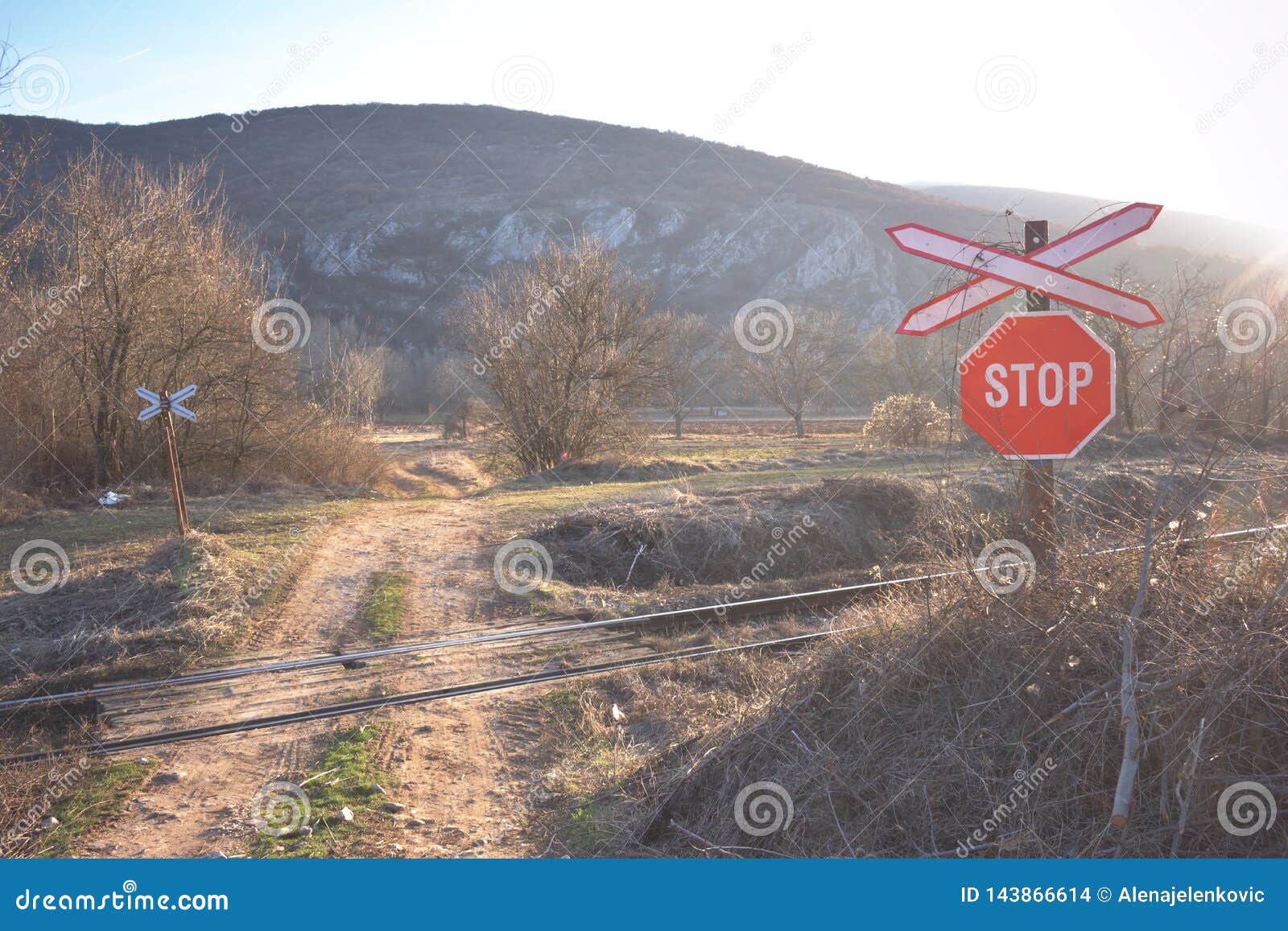Railway Crossing Without A Gate Stock Photo Image Of Stop Traffic Railway Crossing Without A Gate Stock Photo Image Of Stop Traffic