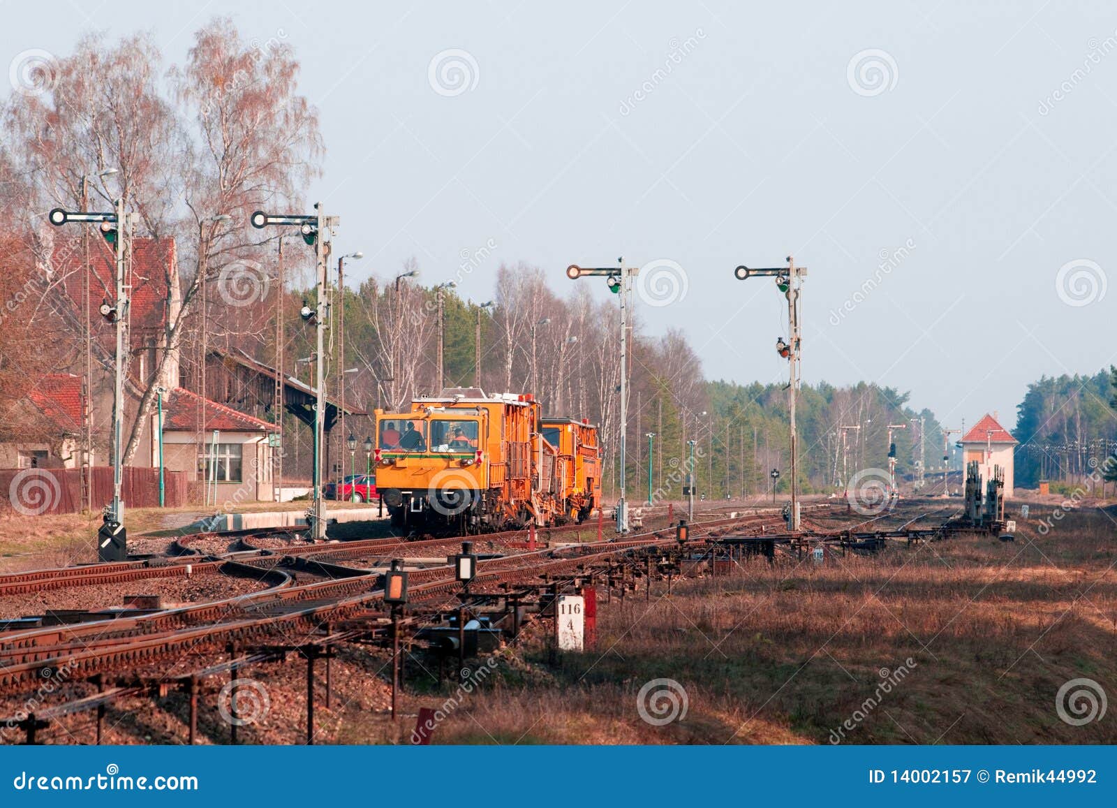 Railway Heavy Duty Machines Stock Image Image of duty, works 14002157