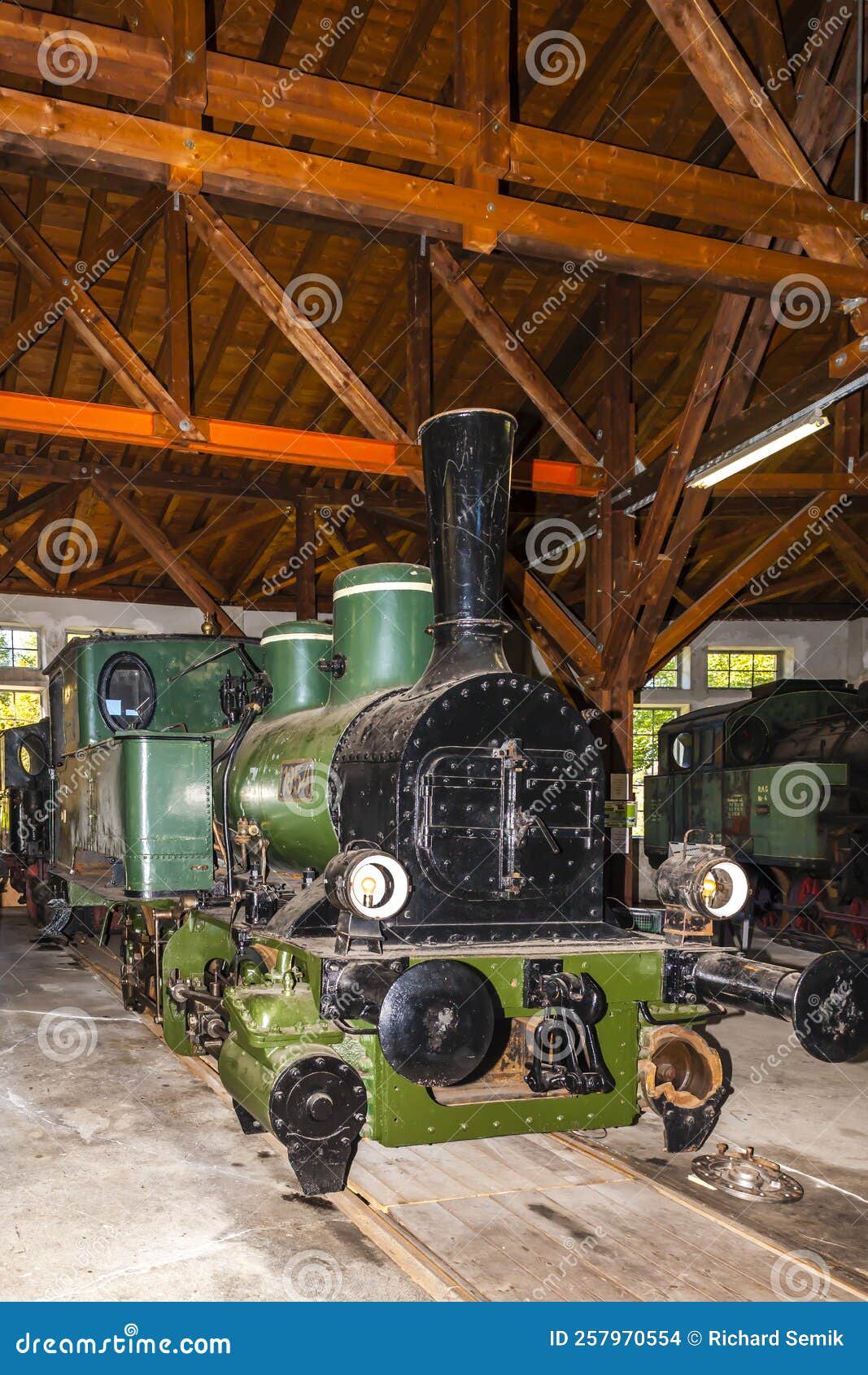 Railway Museum, Bayerisch Eisenstein, Germany Editorial Stock Image