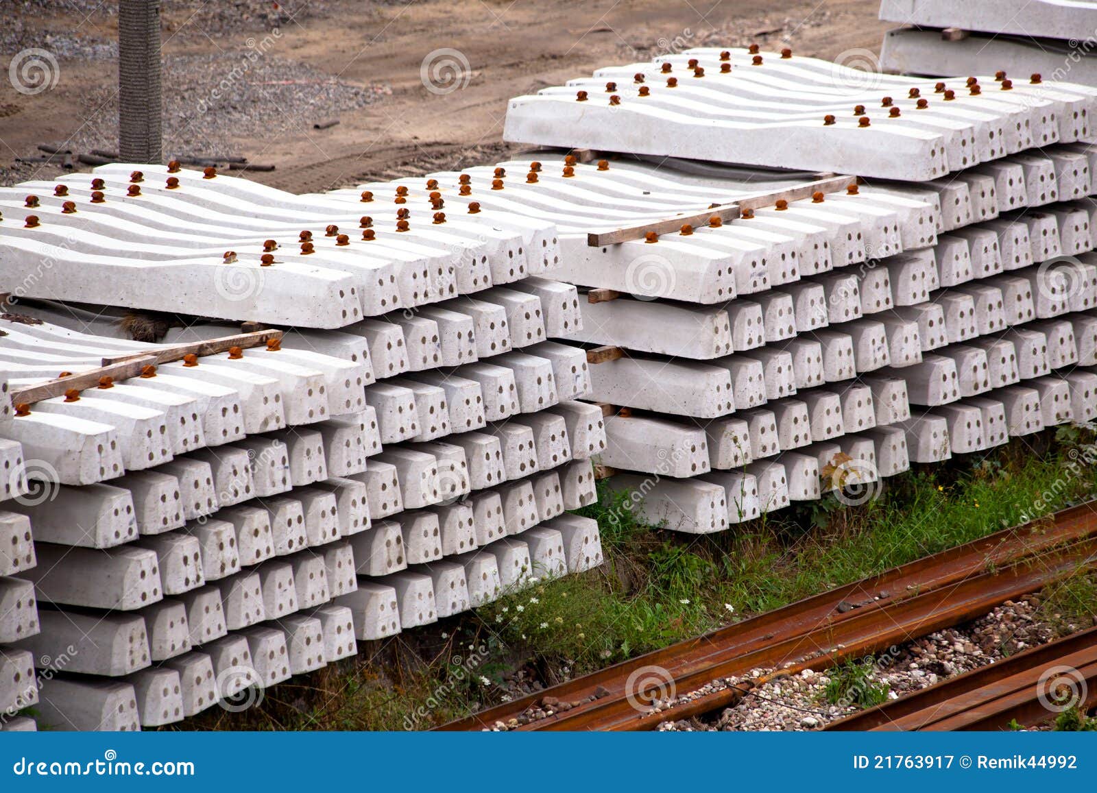 Railway Sleepers Royalty Free Stock Photography - Image: 21763917