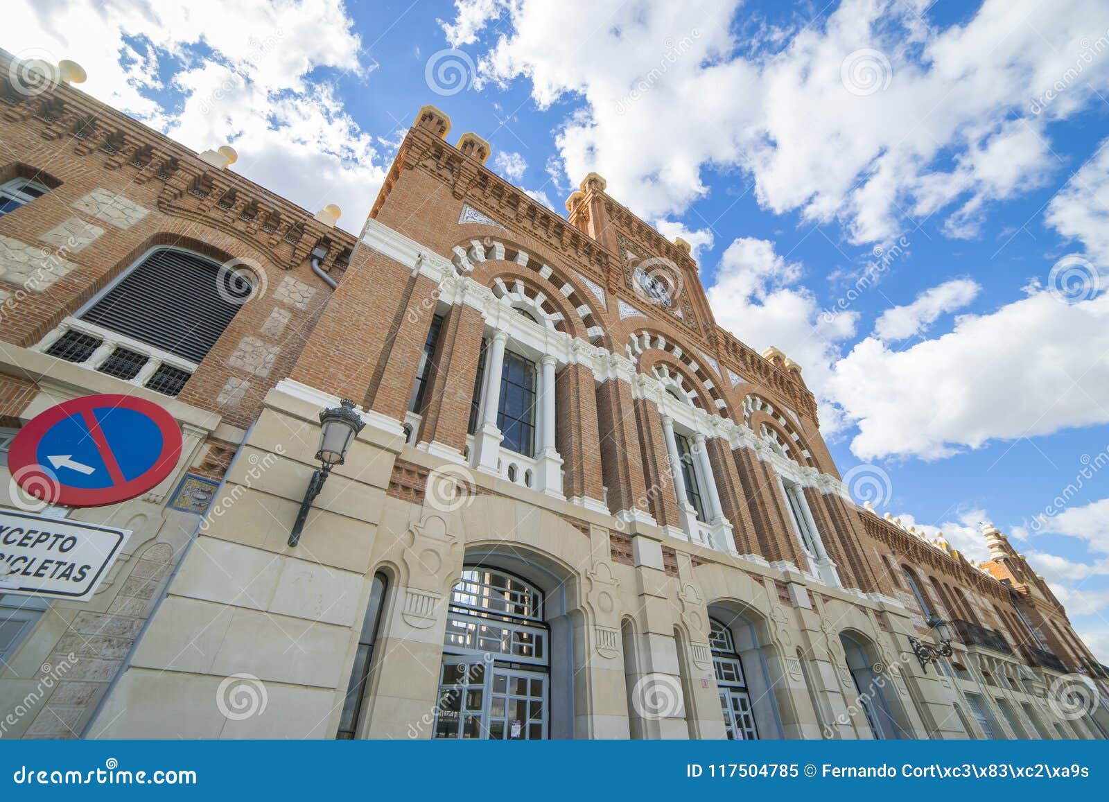 railway station of renfe in aranjuez, spain. renfe is the main r