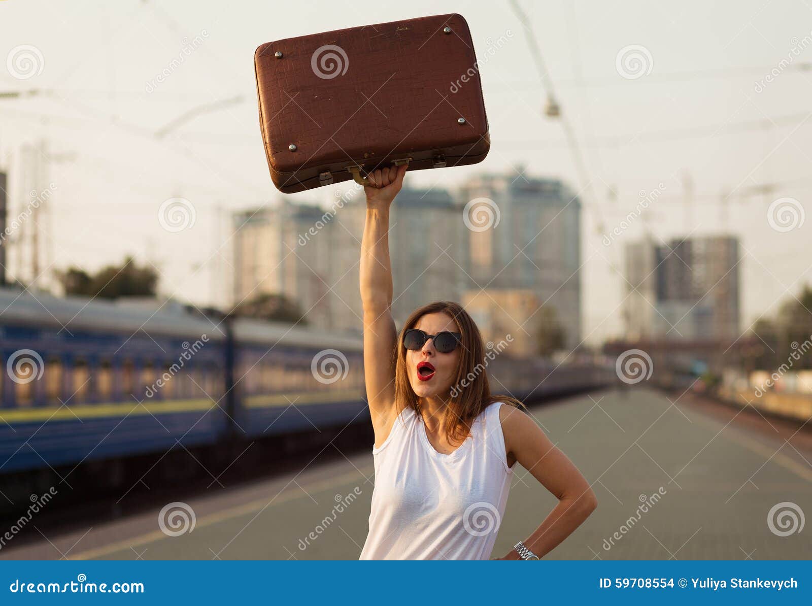 Railway station stock photo. Image of beautiful, chic - 59708554