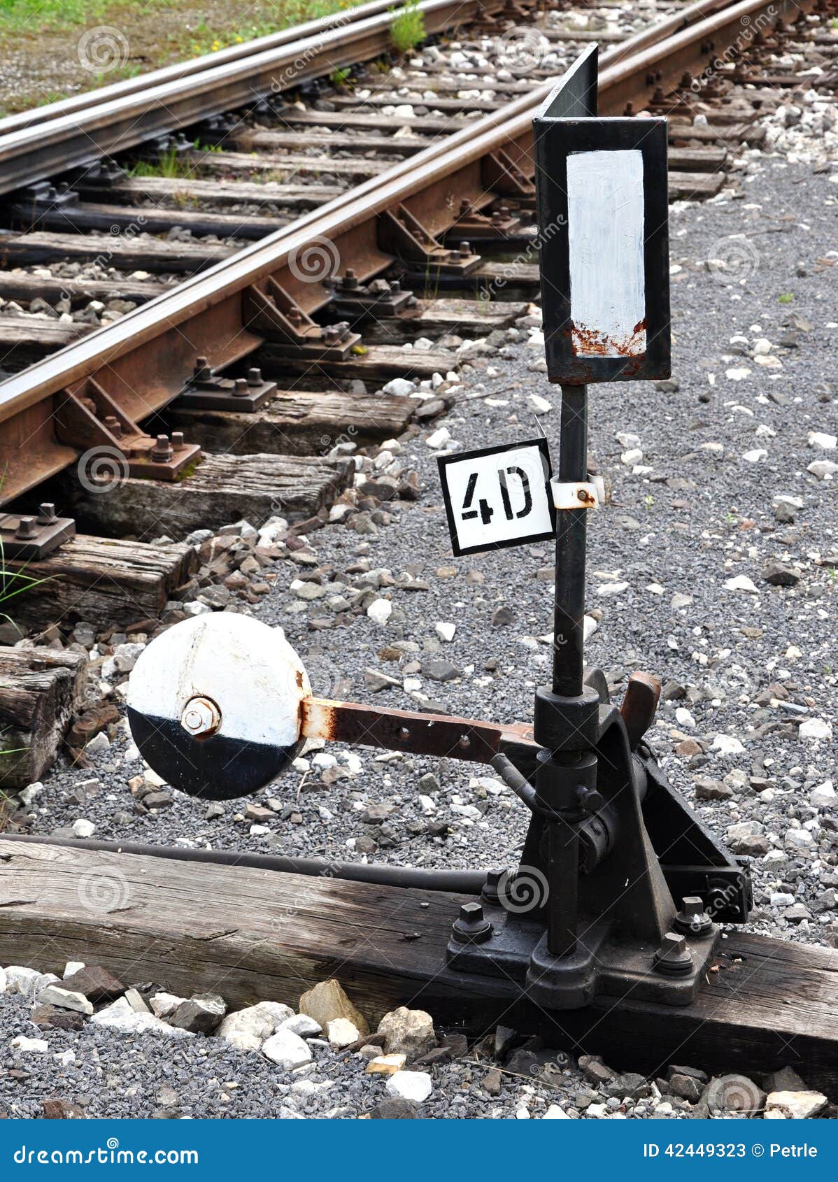 Railway switches stock image. Image of railways, product 42449323