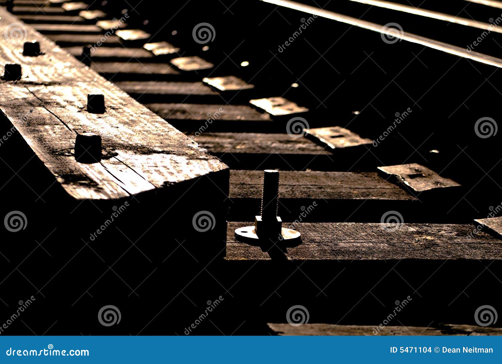 Railway track details stock photo. Image of transportation 5471104